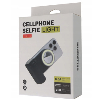 MAGNETYCZNY UCHWYT DO TELEFONU Z PODŚWIETLENIEM LED SELFIE LIGHT MAGSAFE