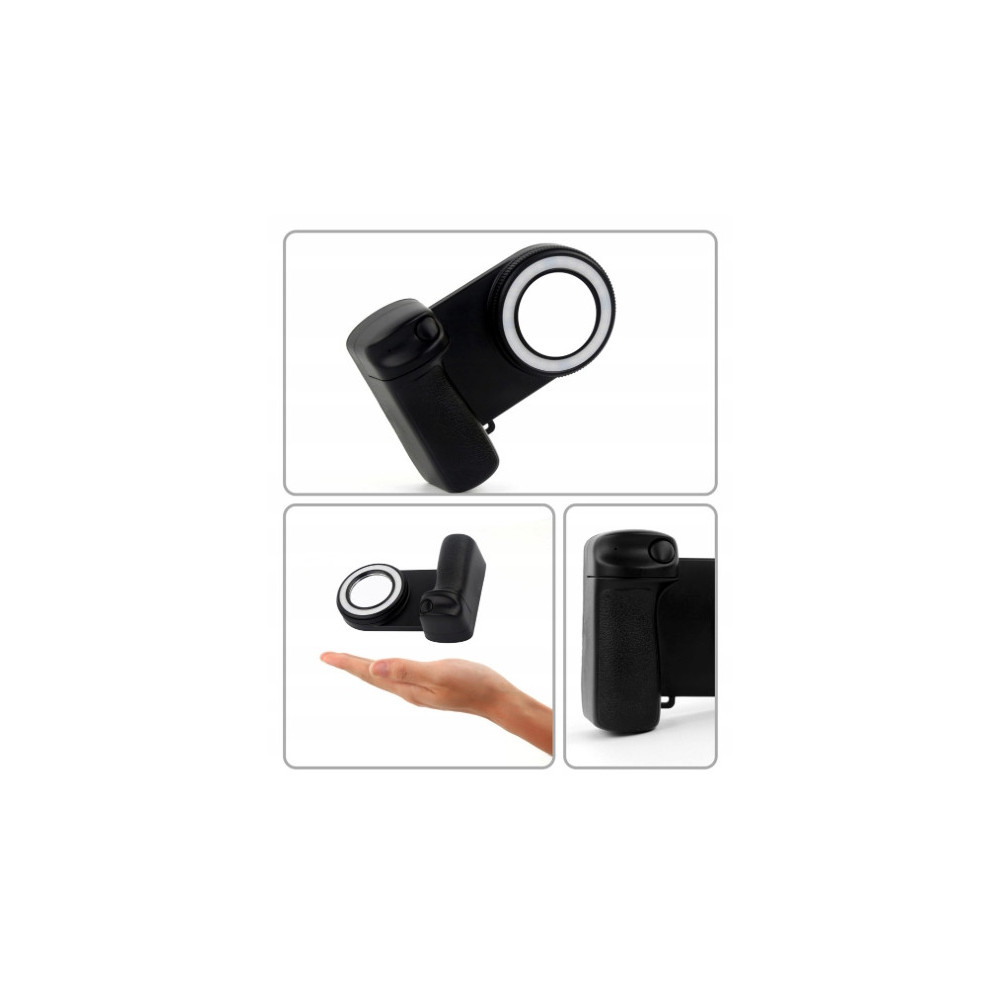 MAGNETYCZNY UCHWYT DO TELEFONU Z PODŚWIETLENIEM LED SELFIE LIGHT MAGSAFE