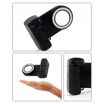 MAGNETYCZNY UCHWYT DO TELEFONU Z PODŚWIETLENIEM LED SELFIE LIGHT MAGSAFE