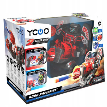 SILVERLIT ROBO RAPIDFIRE ROBOT ZABAWKA DLA DZIECI STRZELANIE DO CELU