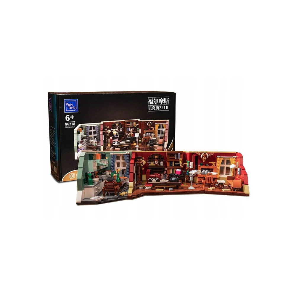 PANTASY Klocki 86218 Sherlock Holmes Apartament 221B