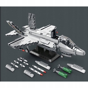 KLOCKI KONSTRUKCYJNE REOBRIX SAMOLOT WOJSKOWY F-35 LIGHTNING II FIGHTER JET