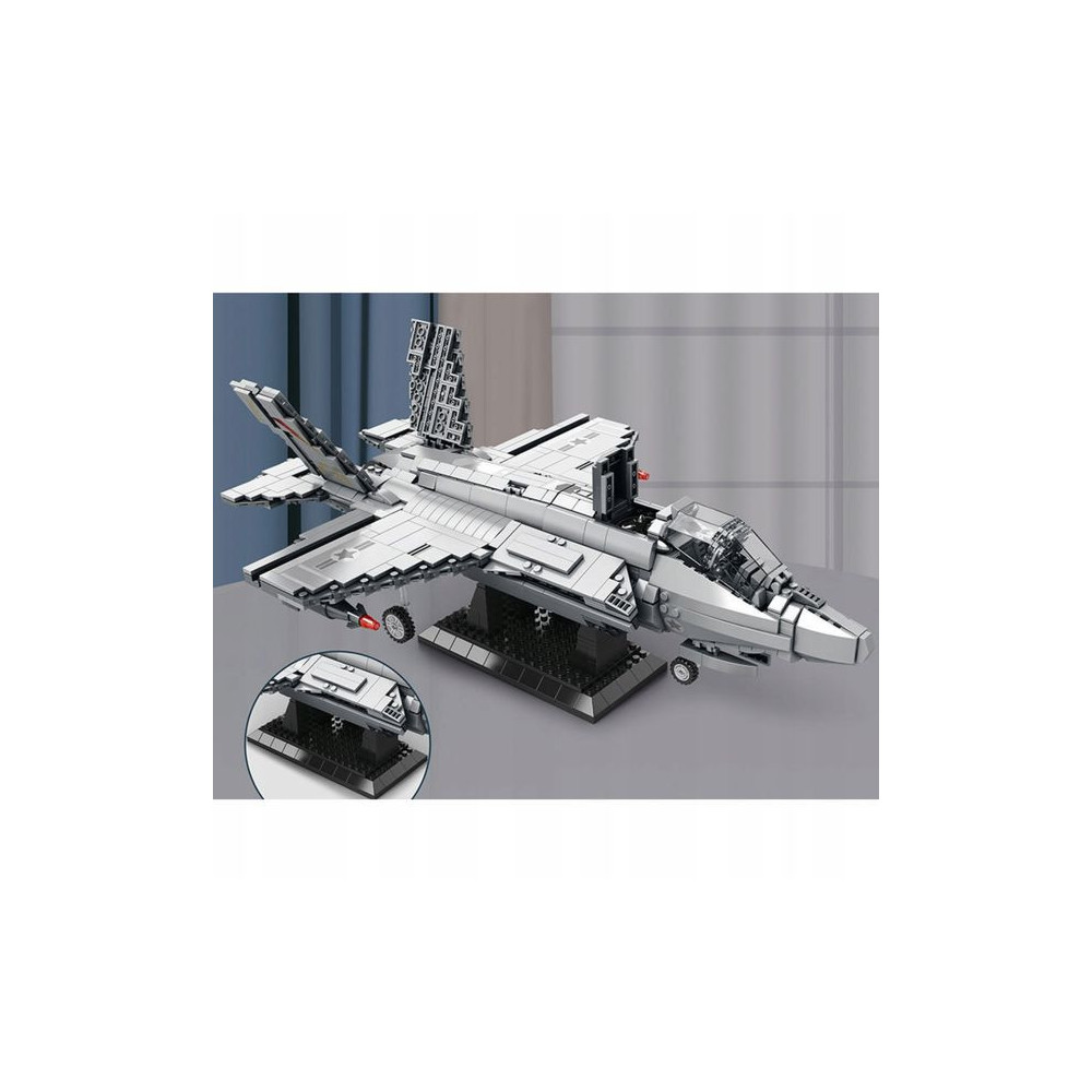 KLOCKI KONSTRUKCYJNE REOBRIX SAMOLOT WOJSKOWY F-35 LIGHTNING II FIGHTER JET