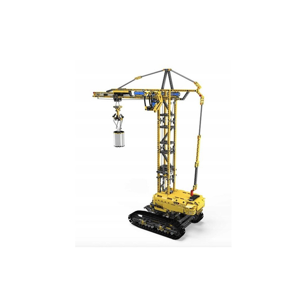 KLOCKI KONSTRUKCYJNE MOULD KING 17059 MOBILNY DŹWIG ŻURAW RC DO UŁOŻENIA