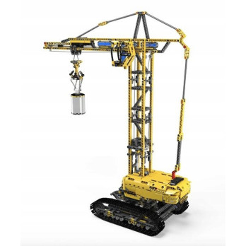 KLOCKI KONSTRUKCYJNE MOULD KING 17059 MOBILNY DŹWIG ŻURAW RC DO UŁOŻENIA