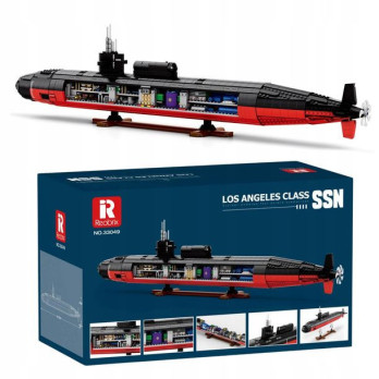 KLOCKI KONSTRUKCYJNE REOBRIX ŁÓDŹ PODWODNA Los Angeles-class SSN 2988 EL.