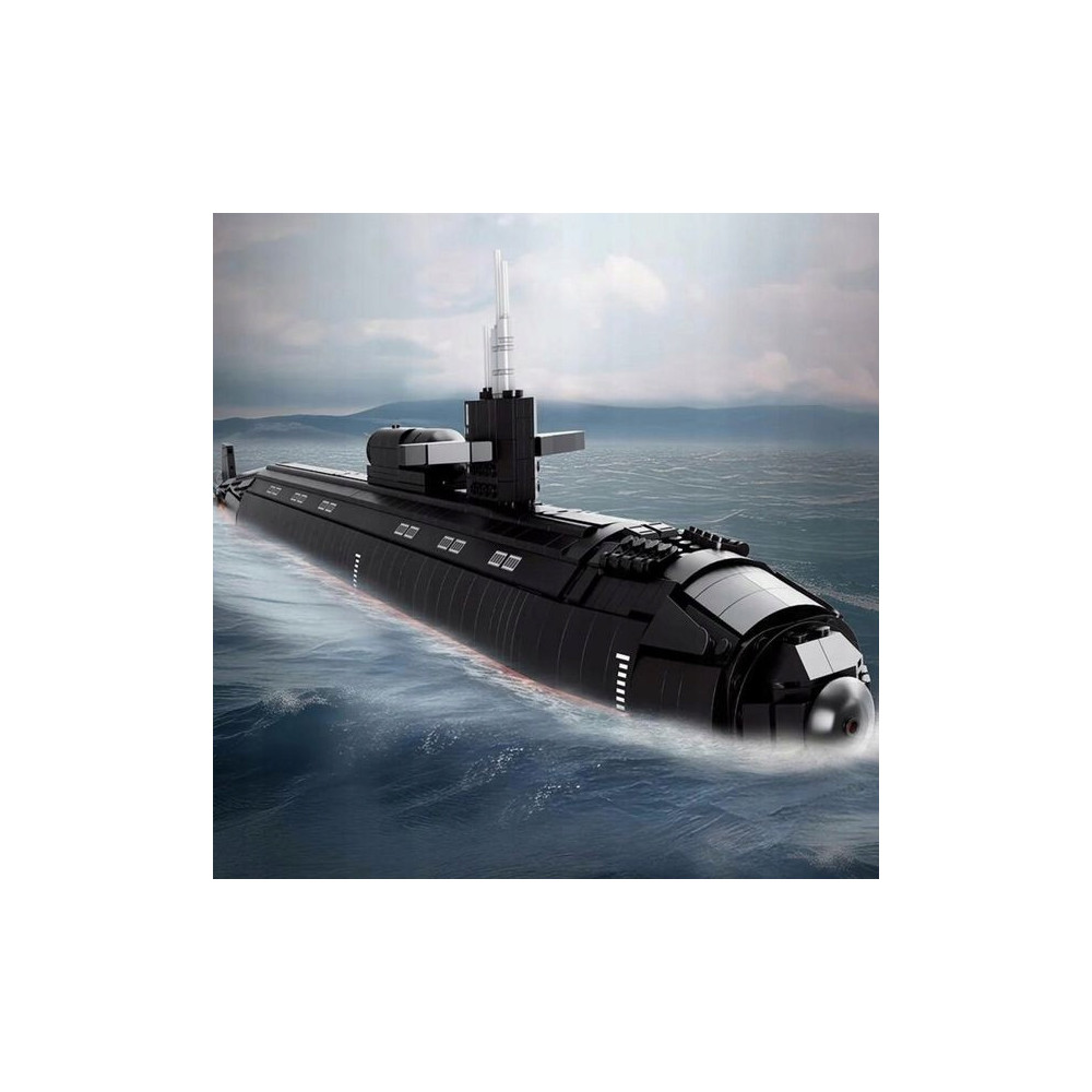 KLOCKI KONSTRUKCYJNE REOBRIX ŁÓDŹ PODWODNA Los Angeles-class SSN 2988 EL.