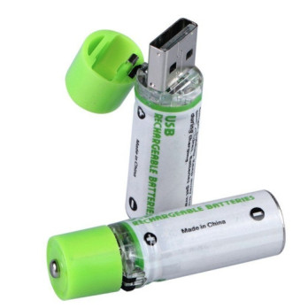 AKUMULATOR BATERIA AA ŁADOWANA USB 1450mAh ZESTAW 4 sztuki