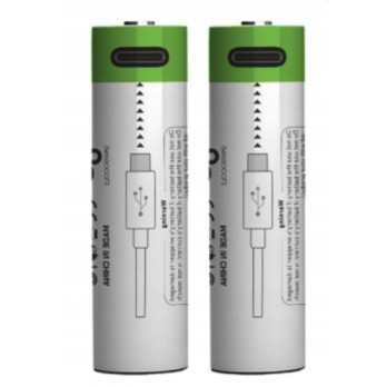 BATERIA AKUMULATOR SMARTOOOLS 3.7V 14500 700mAh 2SZT WIELOKROTNEGO UŻYTKU
