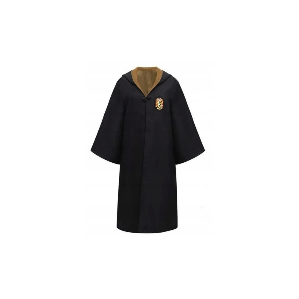 PRZEBRANIE STRÓJ HARRY POTTER HUFFLEPUFF PELERYNA CZARODZIEJA ROZMIAR L