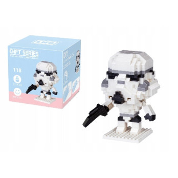 KLOCKI KONSTRUKCYJNE FIGURKA STORMTROOPER STAR WARS PREZENT DLA DZIECI