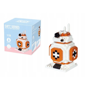 KLOCKI KONSTRUKCYJNE STAR WARS ROBOT BB-8 PREZENT DLA FANÓW DLA DZIECI