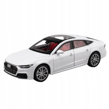 AUDI A7 LIMOUSINE METALOWY MODEL SAMOCHODU 1:24 DŹWIĘK ŚWIATŁO BIAŁY