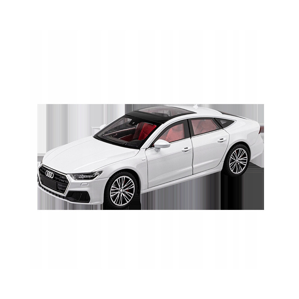 AUDI A7 LIMOUSINE METALOWY MODEL SAMOCHODU 1:24 DŹWIĘK ŚWIATŁO BIAŁY