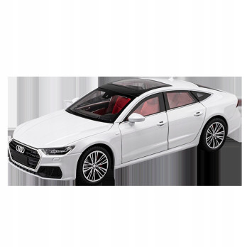 AUDI A7 LIMOUSINE METALOWY MODEL SAMOCHODU 1:24 DŹWIĘK ŚWIATŁO BIAŁY
