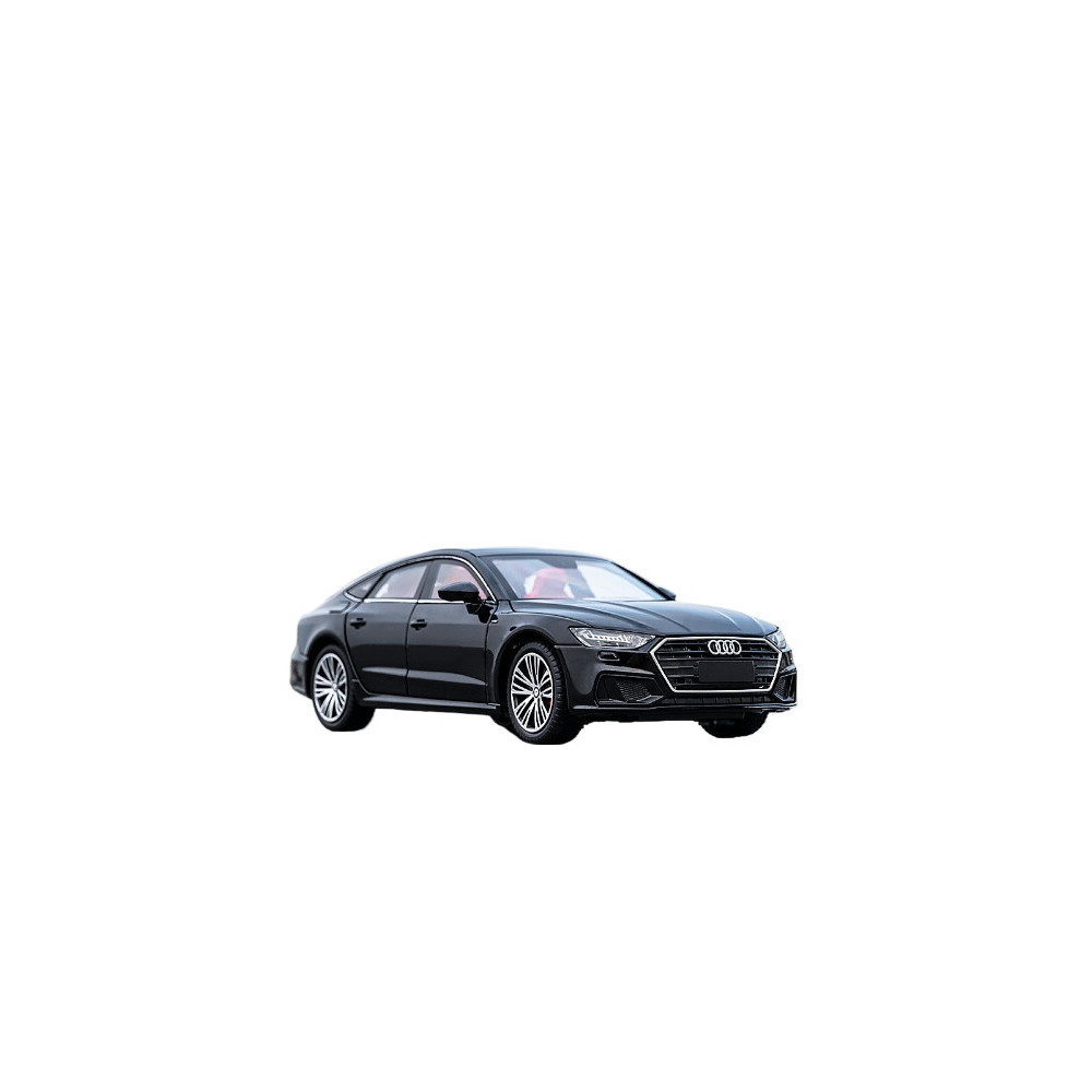 AUDI A7 LIMOUSINE METALOWY MODEL SAMOCHODU 1:24 DŹWIĘK ŚWIATŁO CZARNY