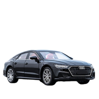 AUDI A7 LIMOUSINE METALOWY MODEL SAMOCHODU 1:24 DŹWIĘK ŚWIATŁO CZARNY