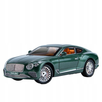 BENTLEY CONTINENTAL GT METALOWY MODEL SAMOCHODU 1:24 DŹWIĘK ŚWIATŁO CZARNY