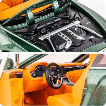 BENTLEY CONTINENTAL GT METALOWY MODEL SAMOCHODU 1:24 DŹWIĘK ŚWIATŁO CZARNY
