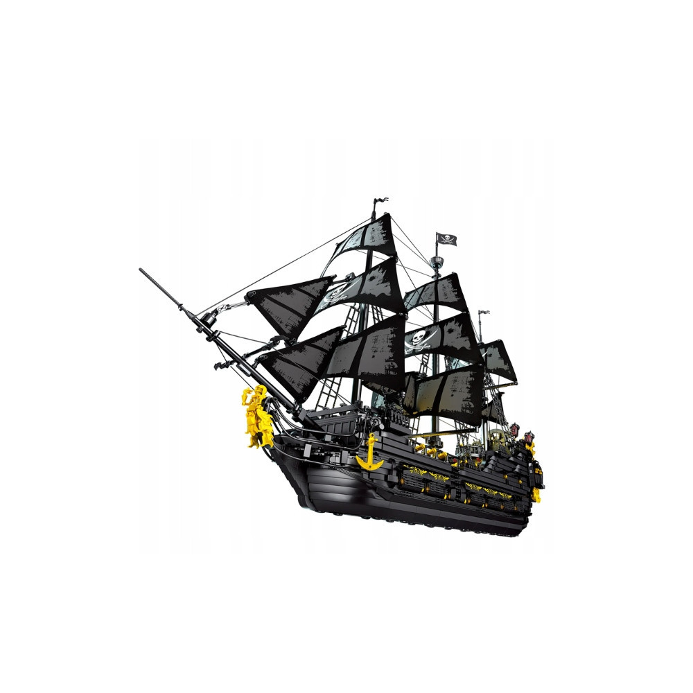 KLOCKI REOBRIX CZARNA PERŁA STATEK PIRACKI THE BLACK PEARL 4708 el. TECHNIC