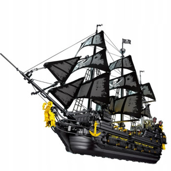 KLOCKI REOBRIX CZARNA PERŁA STATEK PIRACKI THE BLACK PEARL 4708 el. TECHNIC
