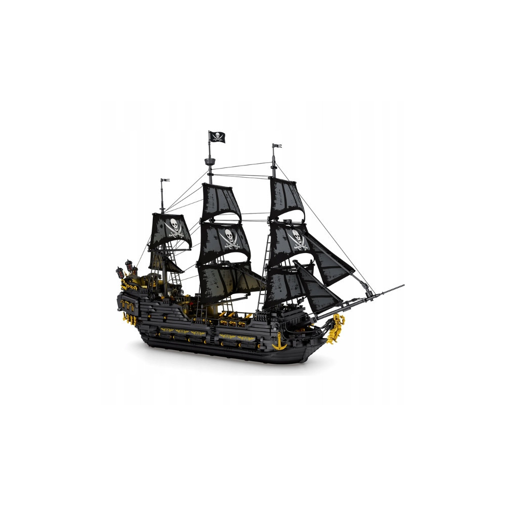 KLOCKI REOBRIX CZARNA PERŁA STATEK PIRACKI THE BLACK PEARL 4708 el. TECHNIC