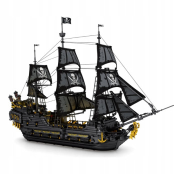 KLOCKI REOBRIX CZARNA PERŁA STATEK PIRACKI THE BLACK PEARL 4708 el. TECHNIC