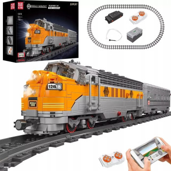 Mould King Klocki Konstrukcyjne Lokomotywa Spalinowa 12018S EMD F7 Technics