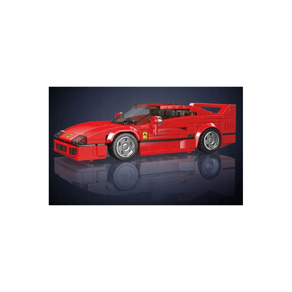 Mould King Klocki Konstrukcyjne 27038 Ferrari F40 Czerwone Red Auto