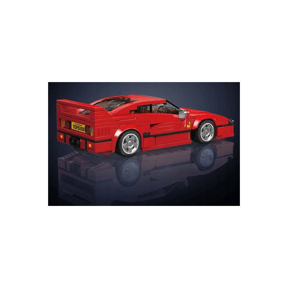 Mould King Klocki Konstrukcyjne 27038 Ferrari F40 Czerwone Red Auto