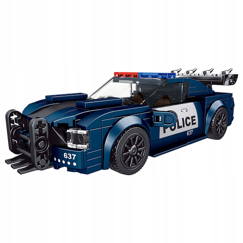 Mould King Klocki Konstrukcyjne 27002 Roadblock Policja Auto Policyjne