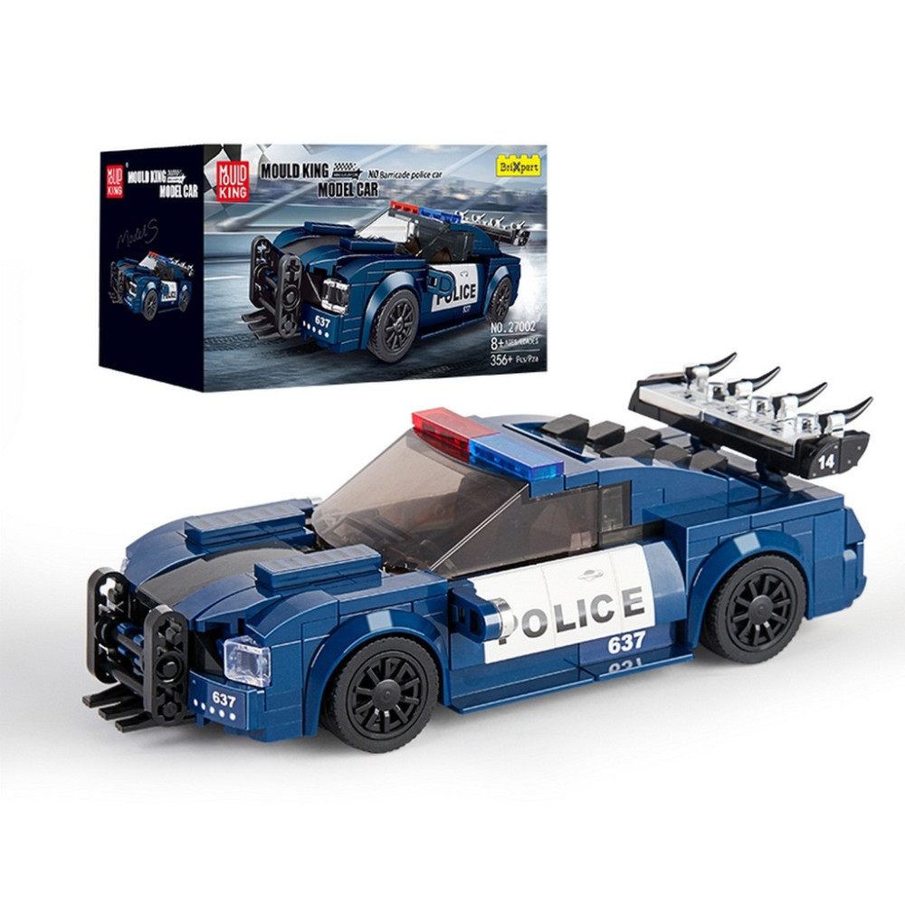 Mould King Klocki Konstrukcyjne 27002 Roadblock Policja Auto Policyjne