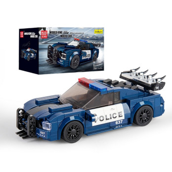 Mould King Klocki Konstrukcyjne 27002 Roadblock Policja Auto Policyjne