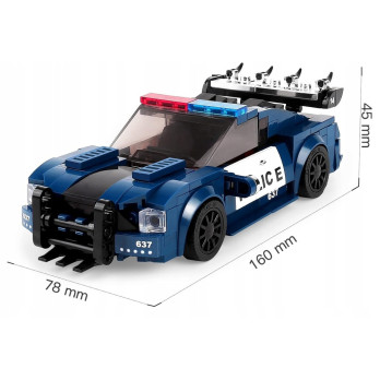 Mould King Klocki Konstrukcyjne 27002 Roadblock Policja Auto Policyjne