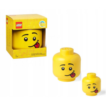 LEGO Classic 43340801 Zestaw pojemników na LEGO Głuptasek Głowa Tilly