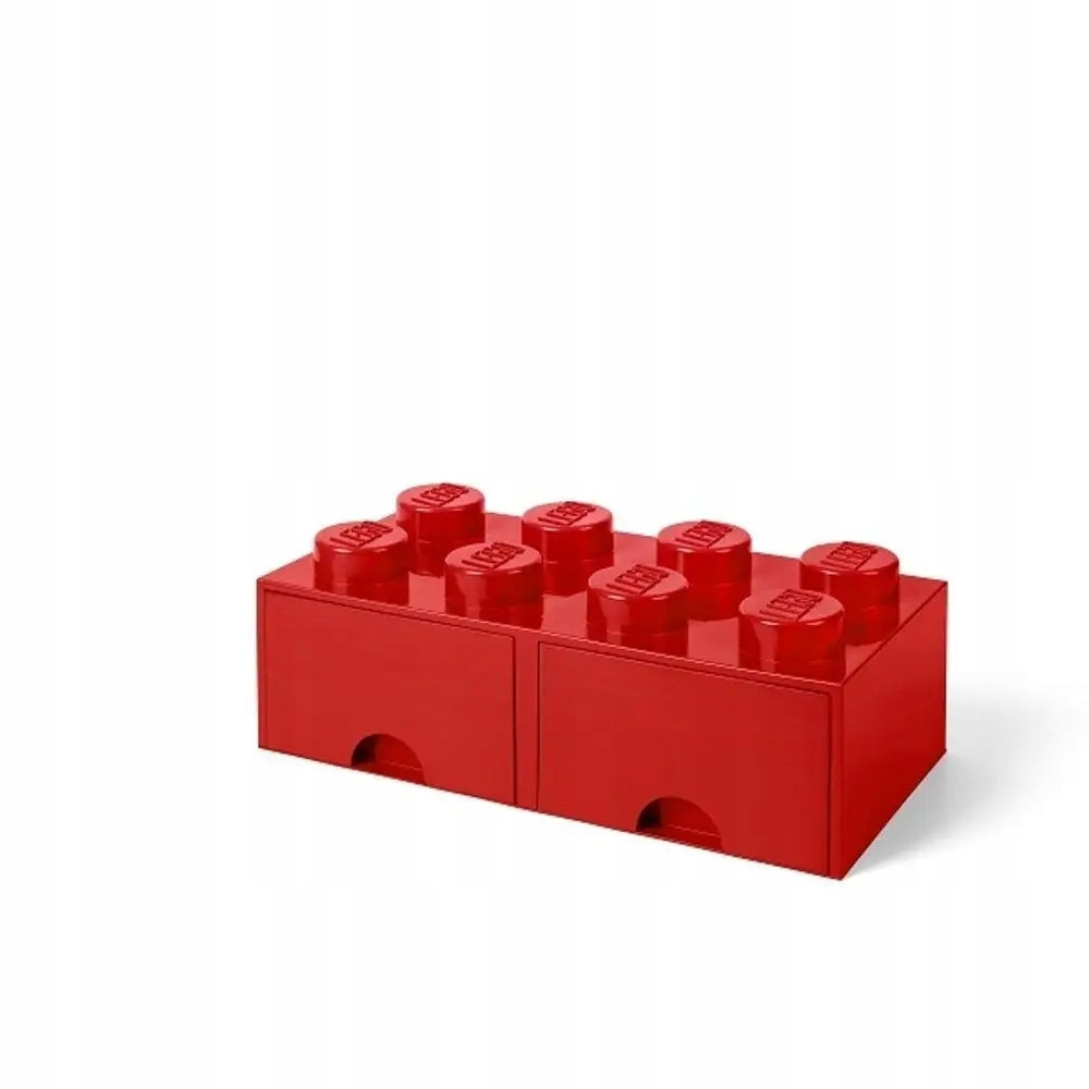 Pojemnik na klocki LEGO Brick Drawer Red czerwony do przechowywania