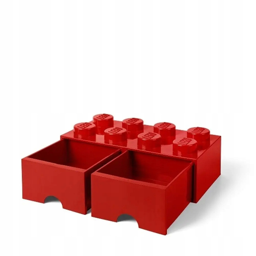 Pojemnik na klocki LEGO Brick Drawer Red czerwony do przechowywania