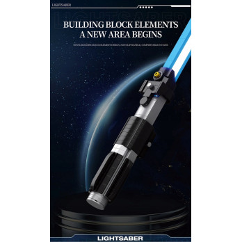KLOCKI REOBRIX 99010 MIECZ ŚWIETLNY NIEBIESKI BLUE LIGHTSABER 629 elementy