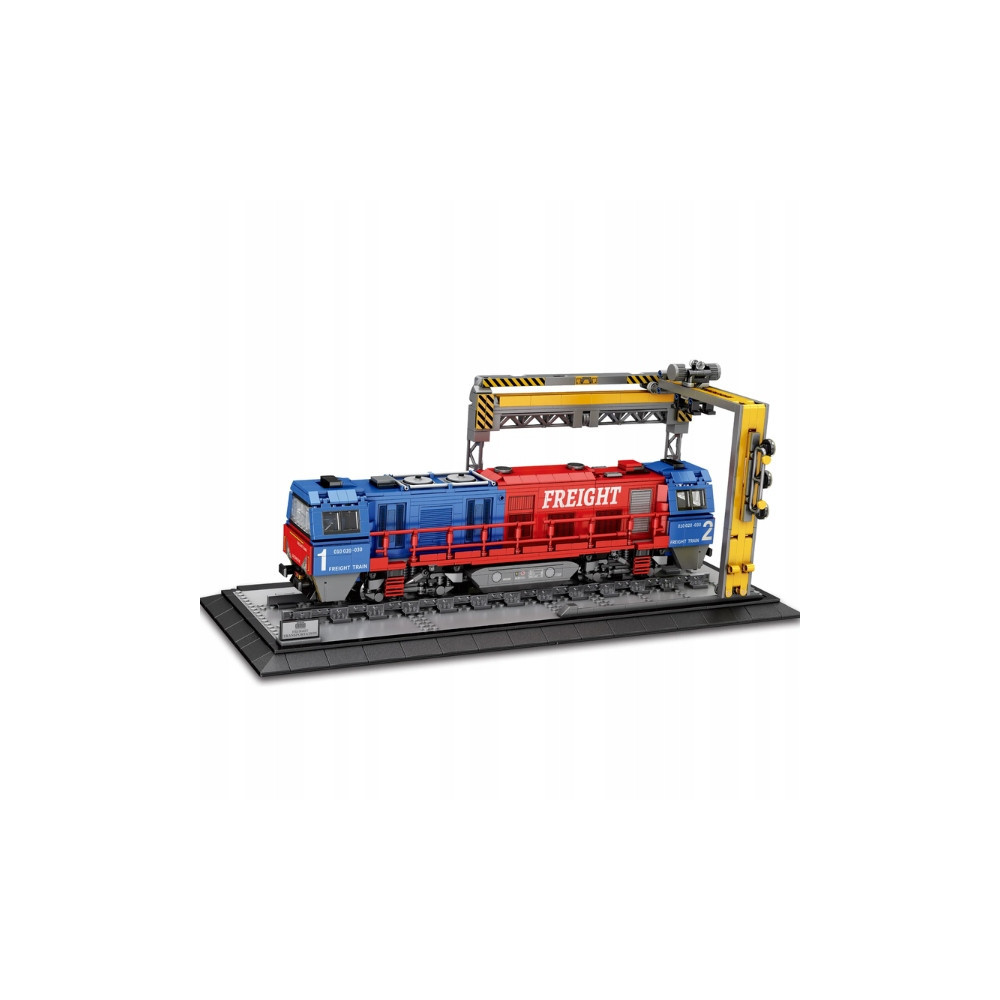 KLOCKI REOBRIX 66021 POCIĄG LOKOMOTYWA G2000 1980 elementów TECHNIC PREZENT