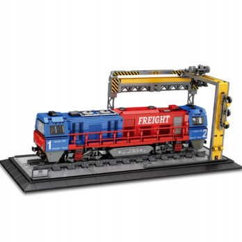 KLOCKI REOBRIX 66021 POCIĄG LOKOMOTYWA G2000 1980 elementów TECHNIC PREZENT