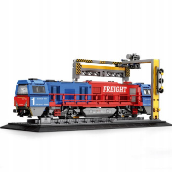 KLOCKI REOBRIX 66021 POCIĄG LOKOMOTYWA G2000 1980 elementów TECHNIC PREZENT