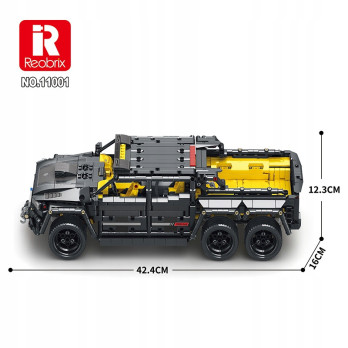 KLOCKI REOBRIX 11001-S LUKSUSOWY SUPER SAMOCHÓD AUTO MERCEDES G700 2162 el.