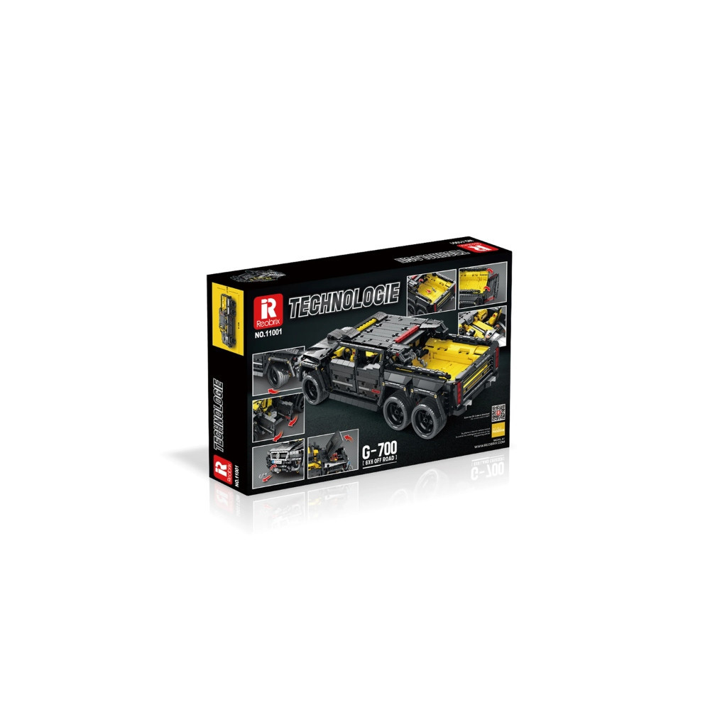 KLOCKI REOBRIX 11001-S LUKSUSOWY SUPER SAMOCHÓD AUTO MERCEDES G700 2162 el.