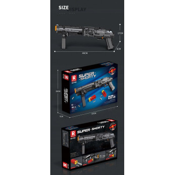 KLOCKI REOBRIX 77002 SUPER SHORTY POTĘGA W KOMPAKTOWEJ FORMIE 882 elementy