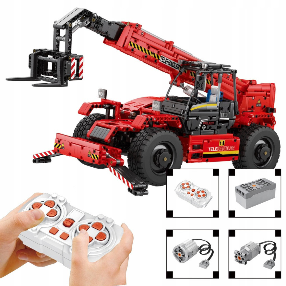 KLOCKI REOBRIX 22020 TELESKOPOWY WÓZEK WIDŁOWY DYNAMIC 2260 elementów