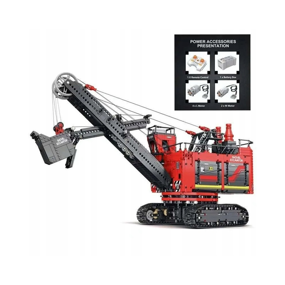 KLOCKI REOBRIX 22014 GIGA KOPARKA ELECTRIC SHOVEL EXCAVATOR DYNAMIC 2968