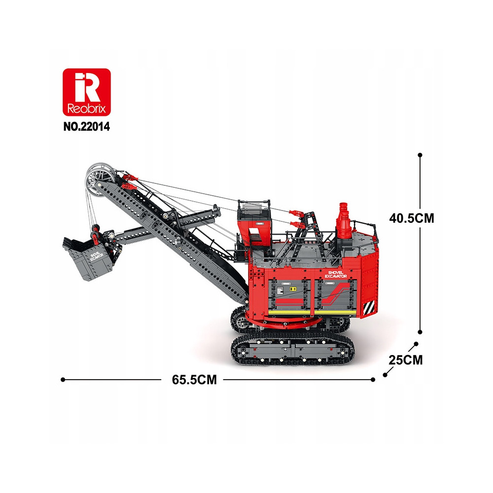 KLOCKI REOBRIX 22014 GIGA KOPARKA ELECTRIC SHOVEL EXCAVATOR DYNAMIC 2968