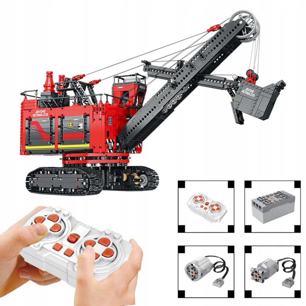 KLOCKI REOBRIX 22014 GIGA KOPARKA ELECTRIC SHOVEL EXCAVATOR DYNAMIC 2968