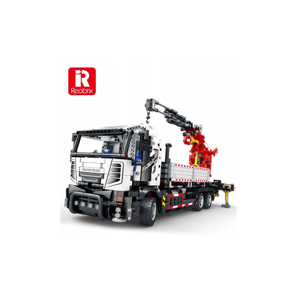 KLOCKI REOBRIX 22011 CIĘŻARÓWKA DZWIG FULL FUNCTION CRANE 2328 elementów