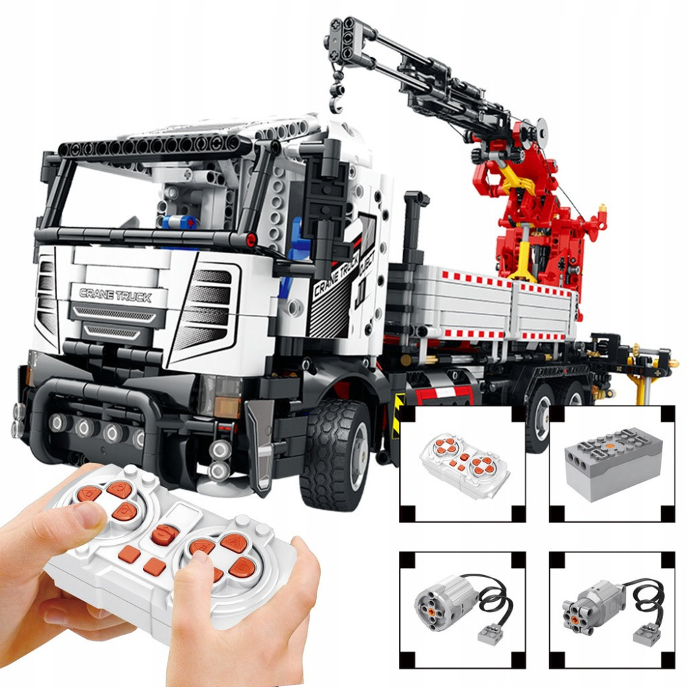 KLOCKI REOBRIX 22011 CIĘŻARÓWKA DZWIG FULL FUNCTION CRANE 2328 elementów